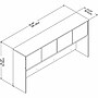 Bush Business Furniture Studio C 72"W Desktop Hutch, White (SCH172WH)~#|#~F02EC321-8A56-442A-9B86903E61A96B80_sc7