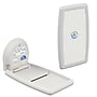 Koala Kare Baby Changing Station, Vertical Mount, Polypropylene, White Granite (Model KB301-05)~#|#~F03E4D6A-68A4-4EB6-A8D7BEA182235034_sc7