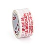 Tape Logic "Stop If Seal Is Broken" Security Tape, 2" x 55 yds., Red/White, 36/Carton(T901P01)~#|#~F0498176-82B0-450E-8E332496CF6213AC_sc7