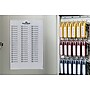 Durable Stylish Brushed Aluminum 54 Key Cabinet System, Gray (1953-23)~#|#~F04A4850-C28D-4DEC-B058365B5FBA5E00_sc7
