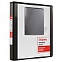 Staples 1" 3-Ring View Binders, D-Ring, Black, 12/Pack (26431CT)~#|#~F0601D1F-C5CD-48A1-8A81065410172AA3_sc7