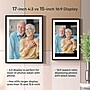 Cozyla 17" WiFi Digital Picture Frame, Gray/White (CD-3M341F)~#|#~F06B6562-A1EC-4C9C-A08DDEB9BAE12078_sc7