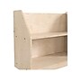 Flash Furniture Bright Beginnings Display Shelf Unit, 24.5"H x 31.5"W x 11.75"D, Brown (MK-KE19226-GG)~#|#~F082CE04-6CF3-45D9-A03ADAD99206AF95_sc7