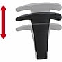 Lorell Ergonomic Fabric Managers Big & Tall Chair, 400 lb. Capacity, Black (LLR62625)~#|#~F087F2BC-E456-44E2-94E1A44E3A1252B0_sc7