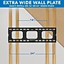Mount-It! Low-Profile Tilting TV Wall Mount for 37"-80" Flat Screen TVs (MI-318B)~#|#~F0A26E39-1941-42B7-92C17EA428F45B42_sc7