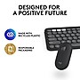 Logitech Pebble 2 Wireless Ergonomic Keyboard and Optical Mouse Combo for Mac, Tonal Graphite (920-012200)~#|#~F0A4811D-C24D-40CA-9C8F48F9D3EB44F2_sc7