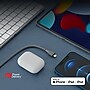 HyperGear Flexi Pro USB-C to Lightning Soft-Touch Silicone Fast Charge and Sync Cable, 10 ft., Gray (16009)~#|#~F0D43CD7-8647-4A43-AD00AB9A84E7C4AD_sc7