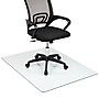 Mind Reader Carpet & Hard Floor Chair Mat, 36" x 46", Clear Tempered Glass (TGC4636-CLR)~#|#~F0D6FC45-3193-49C7-9126E7E8DB71BA07_sc7