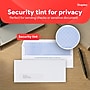 Staples #10 Security‑Tinted Window Envelopes, White, Self‑Seal Peel & Seal Closure, 500/Box~#|#~F0F2AD82-247C-4F10-BA3A3163423347A3_sc7