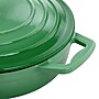 MegaChef Cast Iron 2 Quart Dutch Oven, Green (936119982M)~#|#~F0F38EEC-5751-46CF-977214FC6889F94A_sc7