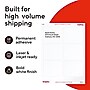 Staples Mailing Labels, Laser & Inkjet Printer Compatible Address Labels, 3.33 x 4, 6 Labels per Sheet, 100 Sheets, White~#|#~F0F77238-CE30-495A-860BB43B326929E0_sc7