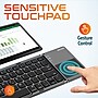 Delton F75 Small Wireless Foldable Portable Keyboard and Touchpad, Black (DKBF75)~#|#~F0F9D0B5-4654-4CE4-9165CDCDE48D4E3A_sc7