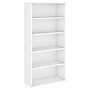 Bush Business Furniture Studio C 73"H 5-Shelf Bookcase with Adjustable Shelves, White Laminated Wood (SCB136WH)~#|#~F0FEDCAE-F7C3-4695-9CCE89F5AED9A27D_sc7