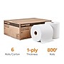 Coastwide Professional™ Recycled Hardwound Paper Towels, 1-Ply, 800 ft./Roll, 6 Rolls/Carton (CW20182)~#|#~F10009EE-8584-4A4F-B4AD29F0D0BF2B90_sc7