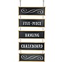 Excello Global Products Hanging 5-Piece Chalkboard Sign (EGP-HD-0289)~#|#~F105A100-402C-4052-A02A80F71A6DE0C6_sc7