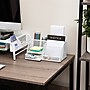 Mind Reader 7-Compartment Metal Desk Organizer File and Accessory Storage, White (JOEORG-WHT)~#|#~F10EC69F-6EB0-4980-AA093DAB035AFD2A_sc7