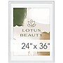 Staples 24" x 36" Plastic Poster Frame, White (PPFRM-SB-W-2436)~#|#~F14E1484-A0A3-4711-B578443B8A667316_sc7