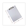 Universal Aluminum Clipboard With Low Profile Clip, 1/2" Capacity, 8 X 11 1/2 Sheets~#|#~F1585A6F-2310-4FA7-B446F9E03828F59F_sc7