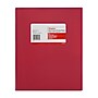 Staples Matte 2-Pocket Plastic Portfolio Folder with Fasteners, Red (ST55473-CC)~#|#~F17FA4E5-DDE2-46B5-8535C5403C74A01C_sc7