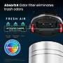 iTouchless Stainless Steel Round Sensor Trash Can with AbsorbX Odor Control System and Wheels, 18 Gal., Silver (IT18RC)~#|#~F1836F4B-86D5-4D2B-890DAC471CF05914_sc7