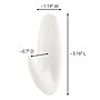 Command Medium Hooks, White, 50 Sets/Pack (17081CABPK-NA)~#|#~F1954177-A006-4A7D-B3322B92A59AE513_sc7