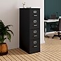 Staples 4-Drawer Vertical File Cabinet, Letter Size, Lockable, 51.97"H x 14.9"W x 26.5"D, Black (59603/25411)~#|#~F1A414FD-077F-40E1-AACF09DD621F95EB_sc7