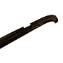 Nahanco 17" Plastic Heavy Weight Top Hanger, Black, 100/Carton (25500BHMG)~#|#~F1B8DE4B-6C71-49A7-93195373088F3B02_sc7