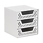 Mind Reader Metal Desk Organizer, White (3SLDR-WHT)~#|#~F1D59E78-65AE-4437-974E0FDEED21CD91_sc7