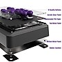 Mayflash F500 FLAT Wired Gamepad, PS/Xbox/Switch/PC/Steam Deck, Black/Purple (6970582690606)~#|#~F1D5A672-D886-49B8-83DC4B2C6A6F277A_sc7