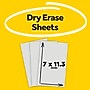 Post-it Dry-Erase Sticky Sheets, 7" x 11.3", White (DEFSHEETS-3PK)~#|#~F1EFA3CA-E21B-4ED1-B91DEB1E4D91A6C7_sc7