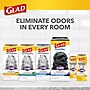 Glad Medium Drawstring Trash Bags with Clorox, 8 Gallon, Grey, Lemon Fresh Bleach Scent, 26/Box(79316)~#|#~F206EE0A-1003-4A19-9B63C0593089A5DC_sc7