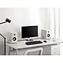 Edifier MR5 110-Watt-RMS Bluetooth Powered 2.0 Studio Monitor Speaker Set with 5-In. Woofers, Pair, White~#|#~F20F9E9B-EFF5-4369-A1D37994AA88D5BF_sc7