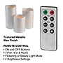 Lavish Home Flameless LED Candles, Silver, 3/Set (80-FC1003)~#|#~F2262756-9B31-44DA-B6AAB309CB911488_sc7