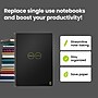 Rocketbook Core Reusable Smart Notebook, 6" x 8.8", Dot-Grid Ruled, 36 Sheets, Black (EVR-E-RC-A-FR)~#|#~F231FCC6-3D55-4C88-9EFEEA02E397BD4A_sc7