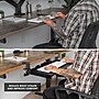 Mount-It! Adjustable 24"W Clamp-On Keyboard and Mouse Tray, Black (MI-7180)~#|#~F25AA5EB-200B-4076-824A8E0F8260A7C5_sc7