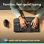 Logitech Wave Keys & Lift Vertical Ergonomic Wireless Keyboard and Mouse Combo, Graphite (920-013610)~#|#~F260E130-0248-4765-ACC96C960A6BB68D_sc7