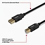 Staples TECH 16 ft. USB-A to USB-B Cable, Male to Male, Black (ST62440)~#|#~F266C9C9-E058-47D1-A7A5FAB567FF90AB_sc7