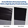 Avery Durable Mini 1" 3-Ring Non-View Binders for 5 1/2" x 8 1/2" paper, Round Ring, Black (AVE27257)~#|#~F2683E26-3FA0-446B-836AF0CBACC1BDF2_sc7