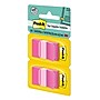 Post-it Flags, 1", Pink, 100 Flags/Pack (680-BP2)~#|#~F271CE91-F9E8-47B2-8A57DBD6DBF4EF81_sc7