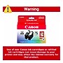 Canon PG-295XL/CL-286XL Black/Tri-Color High Yield Ink Cartridge and Paper Bundle, 2/Pack (7164C005)~#|#~F272A388-8F4D-4832-9D9D03D730782796_sc7