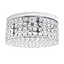 Lalia Home Glam 2 Light 12 Inch Round LED Flush Mount, Chrome (LHM-2003-CH)~#|#~F288C2DD-C36A-4119-914343B675F9DC82_sc7