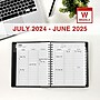 2024-2025 Staples 7" x 9" Academic Weekly & Monthly Appointment Book, Plastic Cover, Black (ST25497-23)~#|#~F293FC37-7D73-4288-8318A7C53924FF0C_sc7