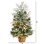 Nearly Natural 2' Winter Frosted Artificial Christmas Tree (T3328)~#|#~F29DFA0E-ABD0-45C1-91A7C863358CC77B_sc7