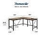 Thomasville Furniture Breslyn 60"W L-Shaped Computer Desk, Crosscut Hickory (SPLS-BRLD-TV)~#|#~F2A6EA29-BE2B-43E0-8AAF2CEE219DA521_sc7
