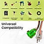 GoGreen Power 100' Indoor/Outdoor Extension Cord, 16 AWG, Orange (GG-13700)~#|#~F2AC81BD-9C87-4802-98DD167047E4CF4B_sc7