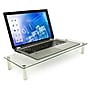 Mount-It! Ergonomic Glass Monitor & Laptop Desk Riser, Clear (MI-7263)~#|#~F2AD255B-194C-4399-AFA4FA7D84FC4470_sc7