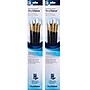 Princeton RealValue Long Handle Mixed Media Synthetic Taklon Variety Brush Set, 4/Set, 2 Sets/Bundle (PBXPR9130-2)~#|#~F2B3C1E7-9907-4345-802BD4C8B3FBE0F6_sc7