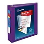 Avery Heavy Duty 2" 3-Ring View Binders, One Touch EZD Ring, Purple (79777)~#|#~F2D68789-0FE3-44BE-BE2EF4997EE53623_sc7