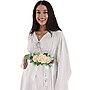 Party City Floral Mom-to-Be Belly Sash, Cream (AM3800001-NS)~#|#~F2E17B05-5BD7-4C67-A1ABA8365F377751_sc7