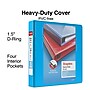 Staples Heavy Duty 1 1/2" 3-Ring View Binder, D-Ring, Light Blue (ST56286-CC)~#|#~F2F25529-786D-4DDC-88A5213425BDEF95_sc7